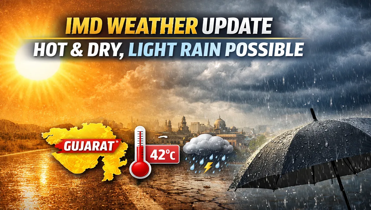 IMD Gujarat Weather Update