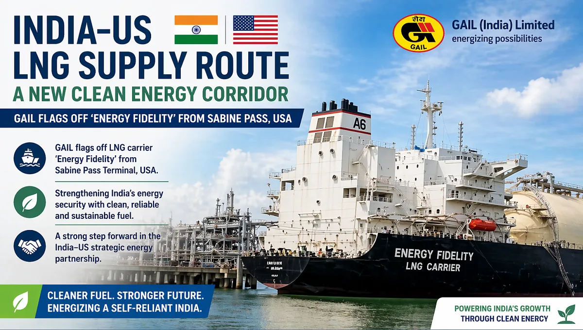 India US LNG Supply Route