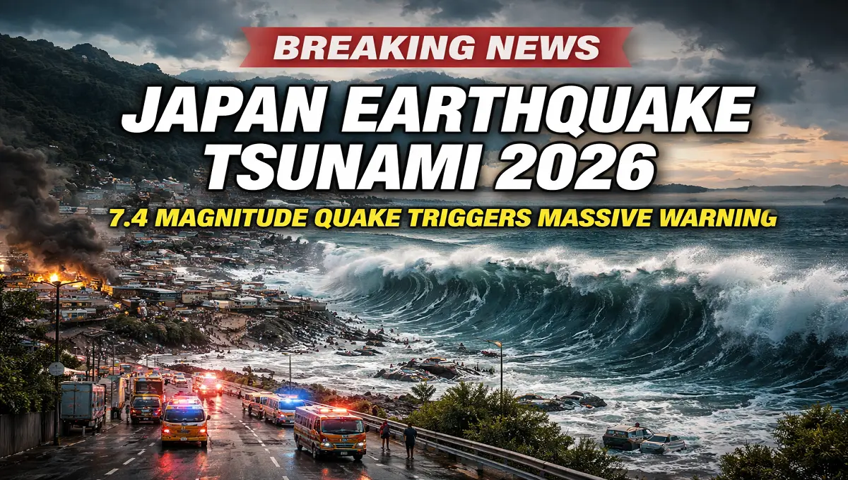 Japan Earthquake Tsunami 2026