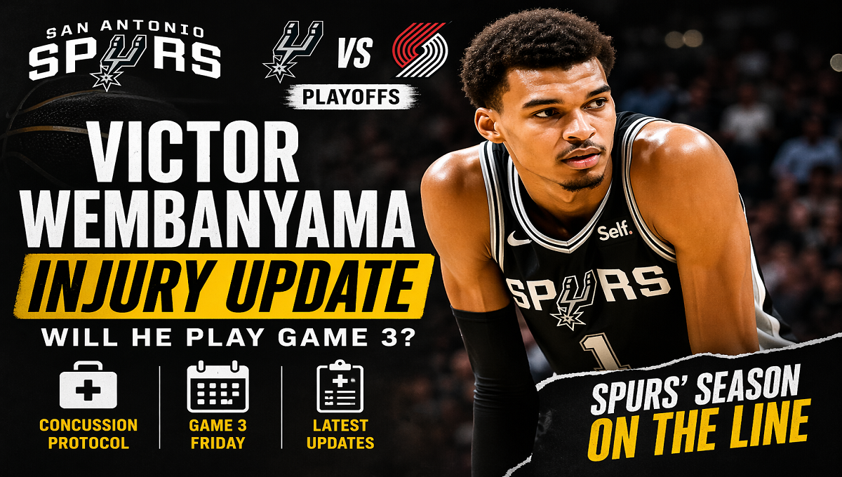Victor Wembanyama Injury Update