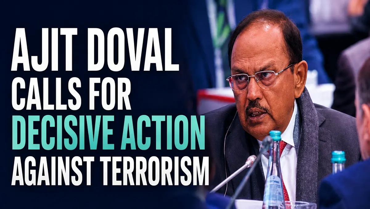 Ajit Doval Calls for Decisive Action Against Terrorism at Moscow Security Forum
