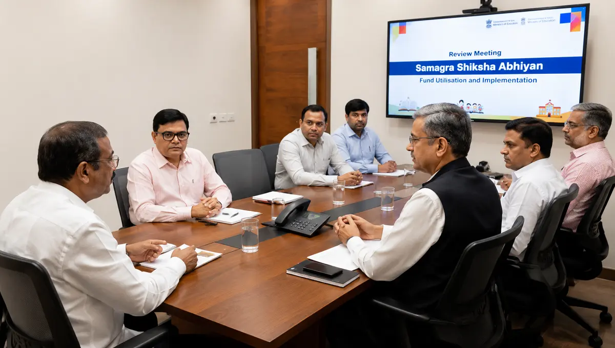 Dharmendra Pradhan reviews fund utilisation under Samagra Shiksha Abhiyan