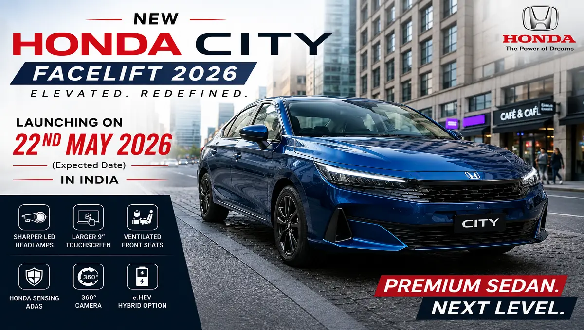 Honda City Facelift 2026