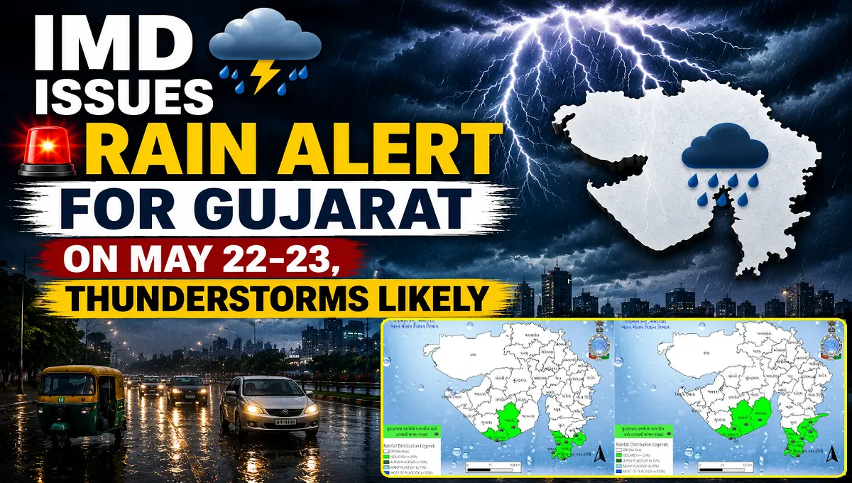 IMD Issues Rain Alert for Gujarat
