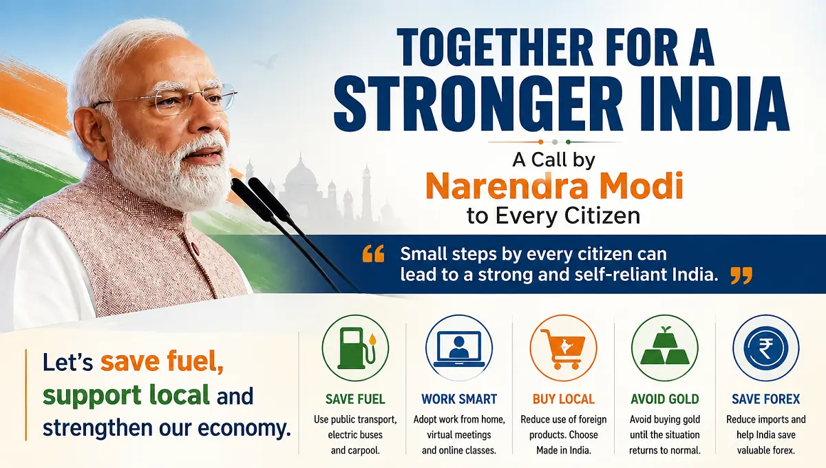 Prime Minister Narendra Modi Appeals