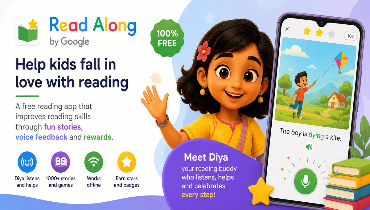 Read Along by Google - A Smart Reading App for Kids