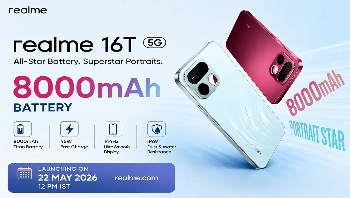 Realme 16T 5G Launched in India