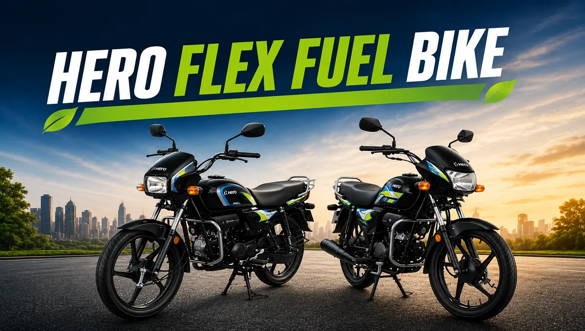 Hero Flex Fuel Bike