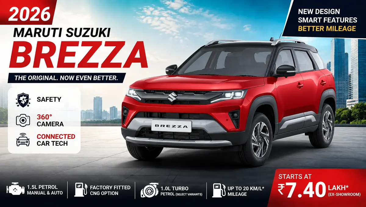 2026 Maruti Suzuki Brezza Price